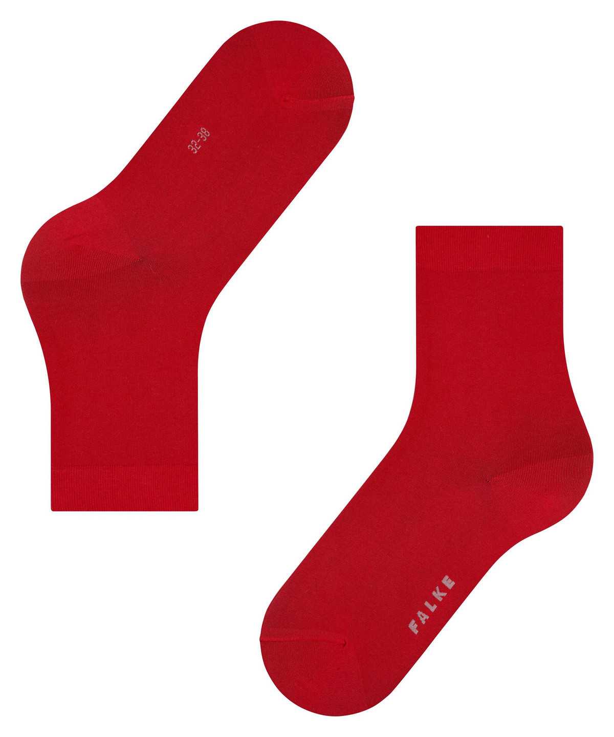 Falke Cotton Touch Socks Socken Damen Rot | 8032765-TO