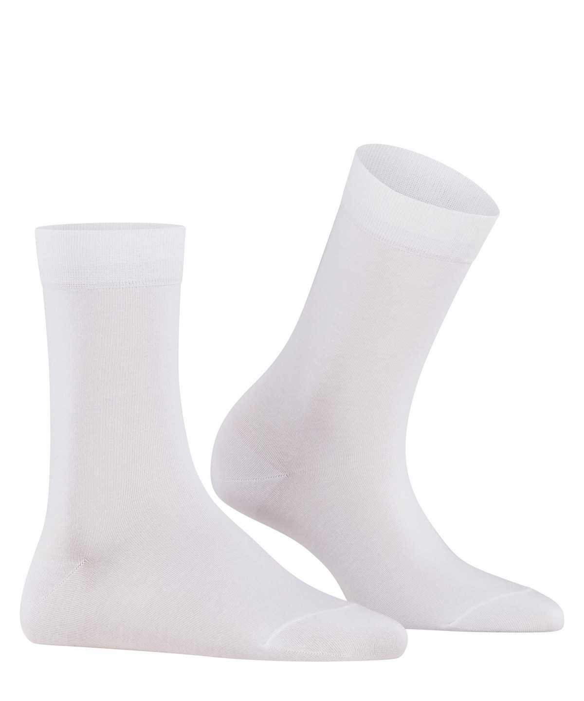 Falke Cotton Touch Socks Socken Damen Weiß | 1986574-EN