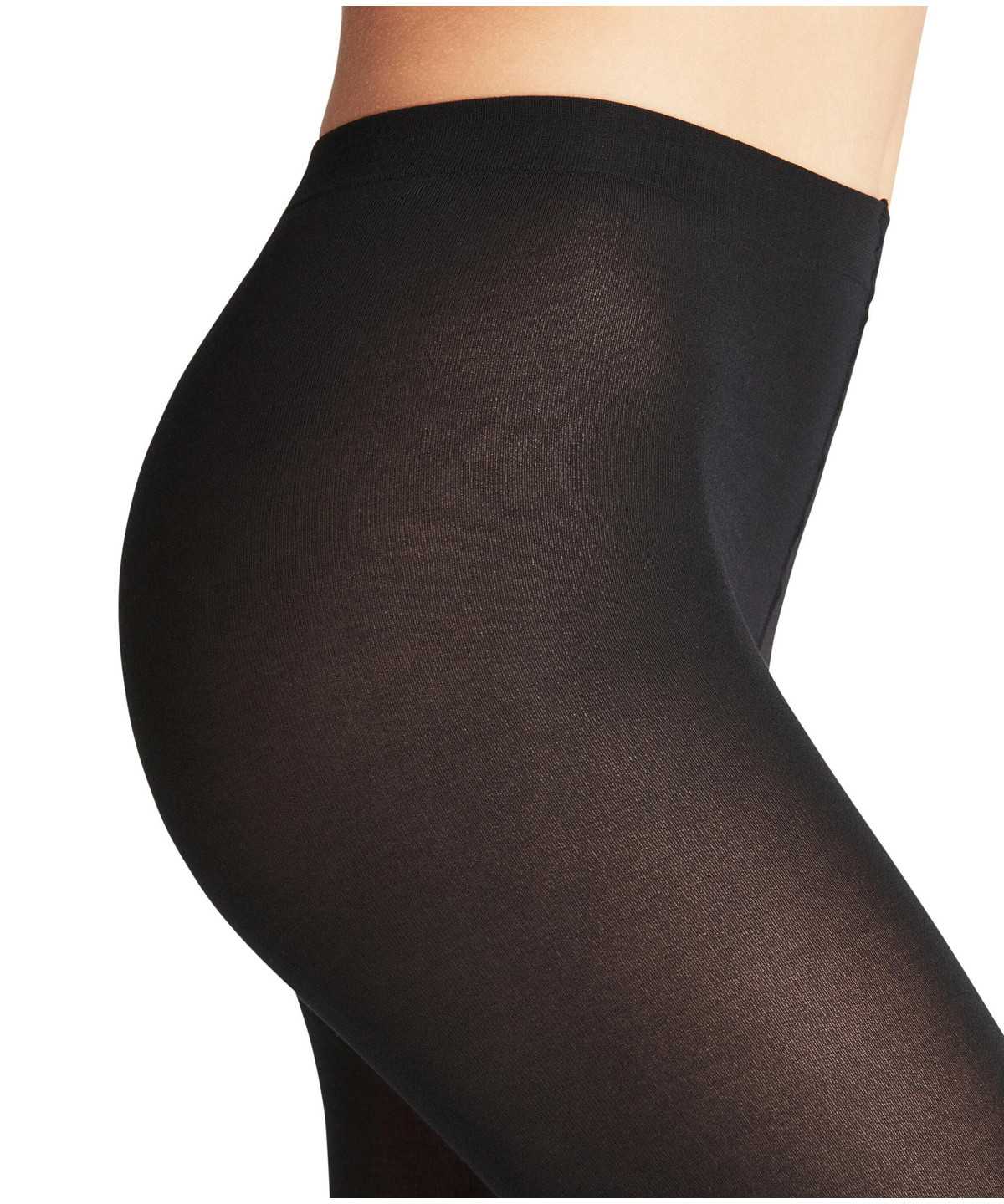 Falke Cotton Touch Tights Tights Damen Schwarz | 1392450-ZU