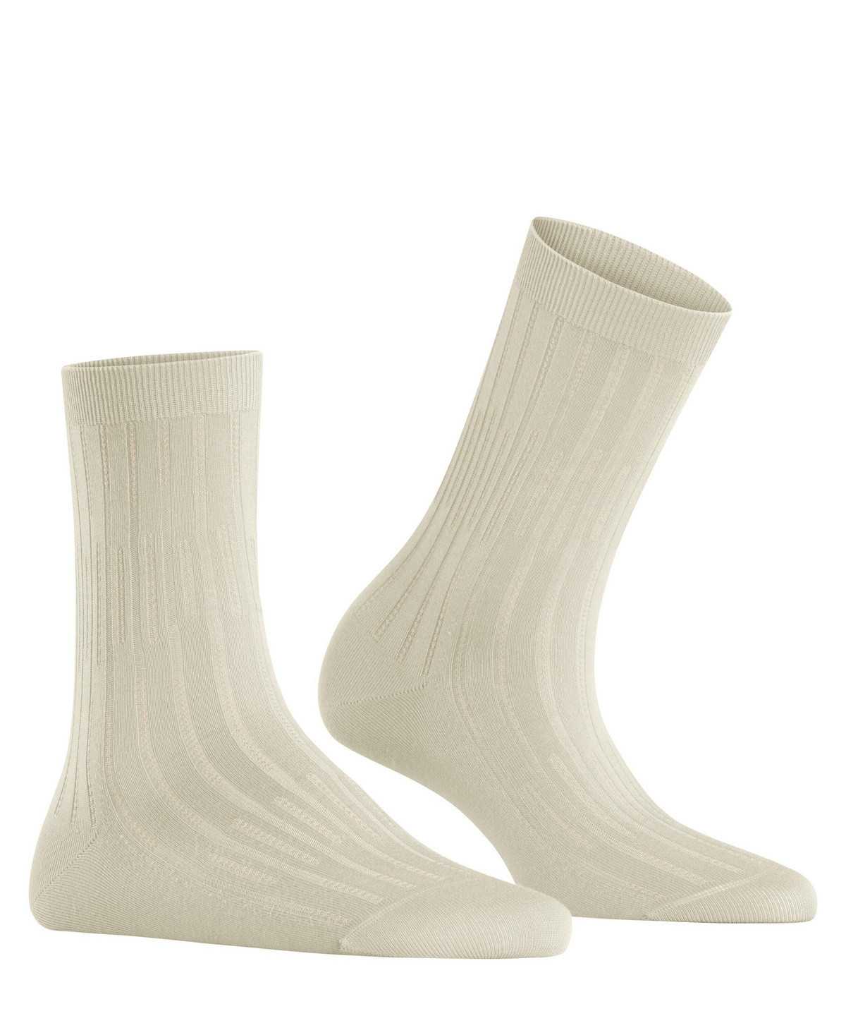 Falke Dash Rib Socks Socken Damen Beige | 9764350-SD