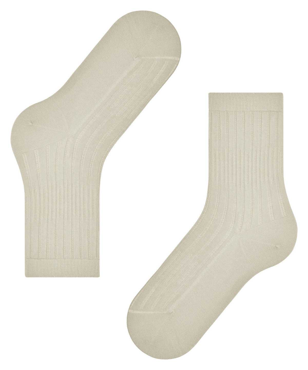 Falke Dash Rib Socks Socken Damen Beige | 9764350-SD