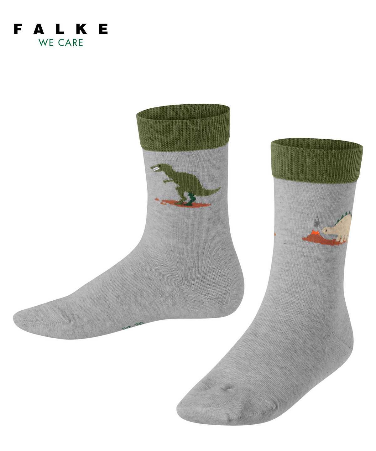 Falke Dinosaurs Socks Socken Kinder Grau | 7843529-MN