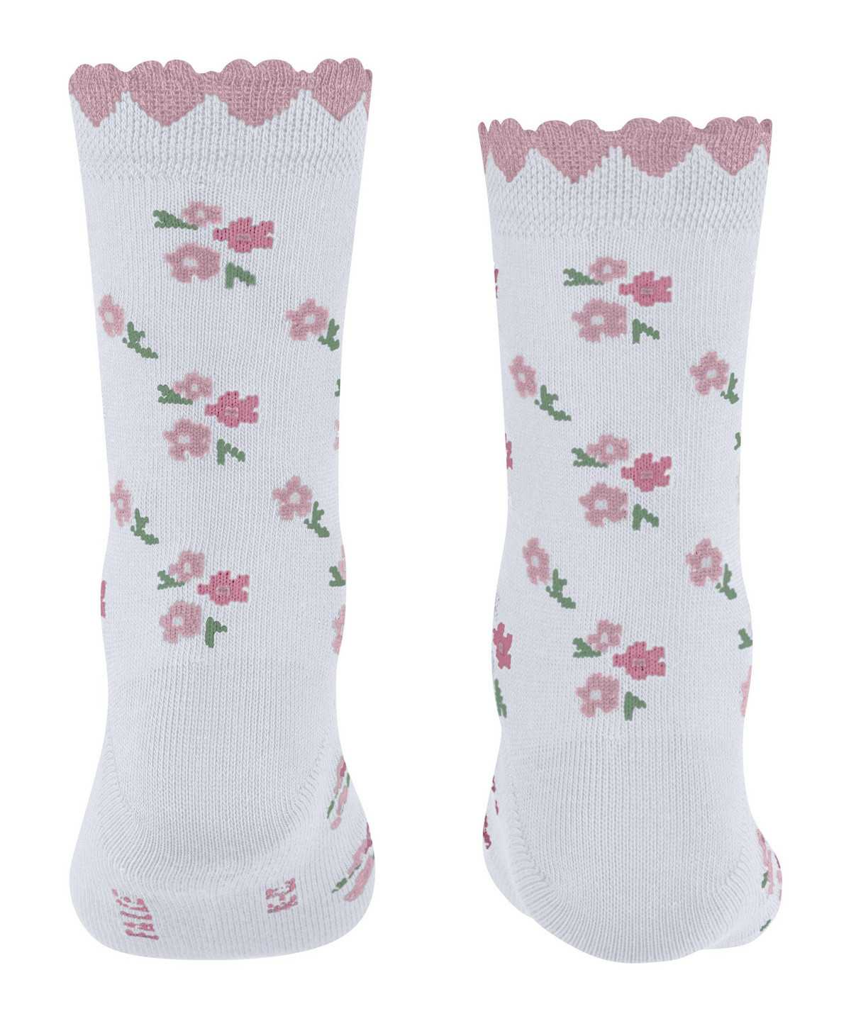 Falke Ditsy Flowers Socks Socken Kinder Weiß | 7210634-TP