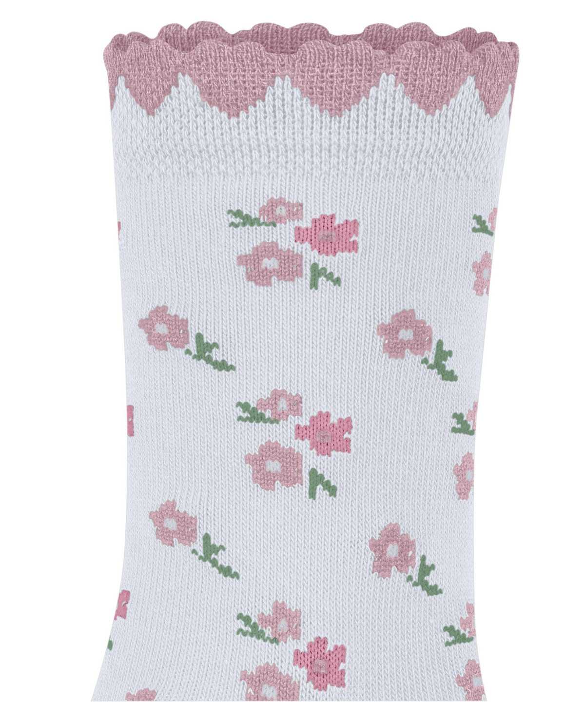 Falke Ditsy Flowers Socks Socken Kinder Weiß | 7210634-TP