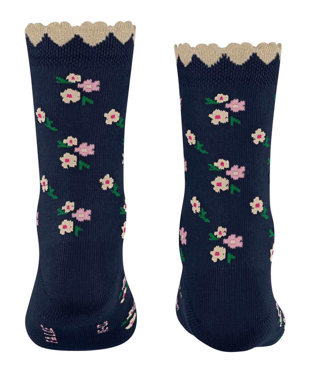 Falke Ditsy Flowers Socks Socken Kinder Blau | 1698352-TC