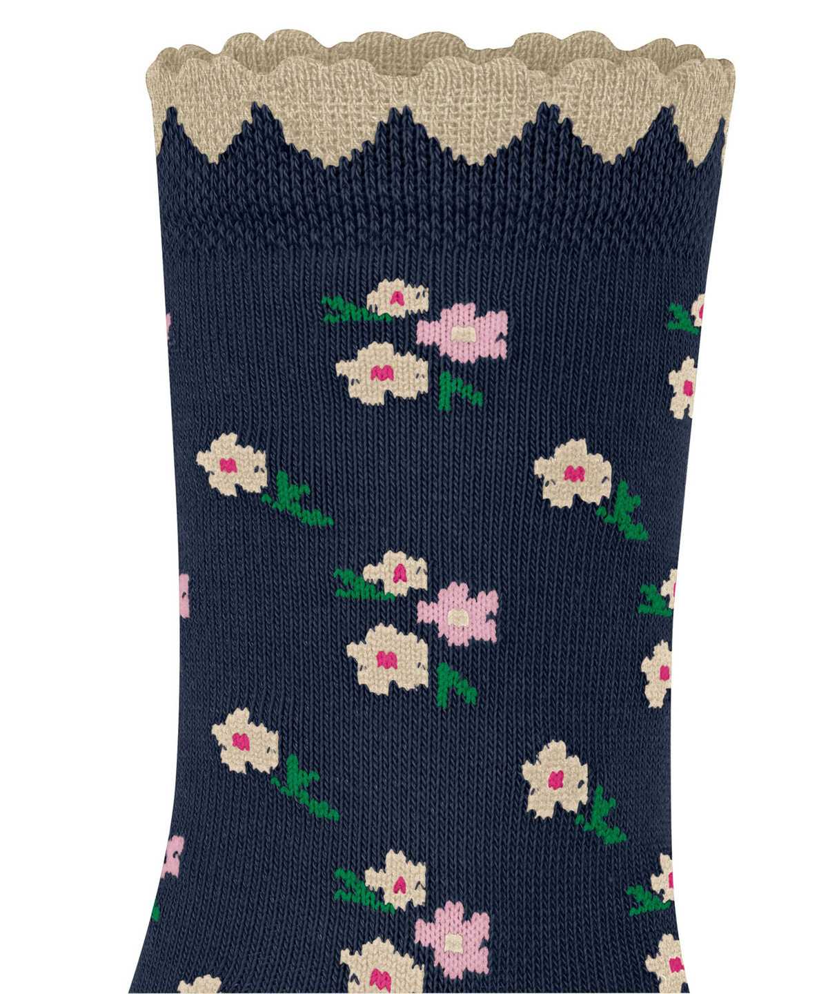 Falke Ditsy Flowers Socks Socken Kinder Blau | 1698352-TC