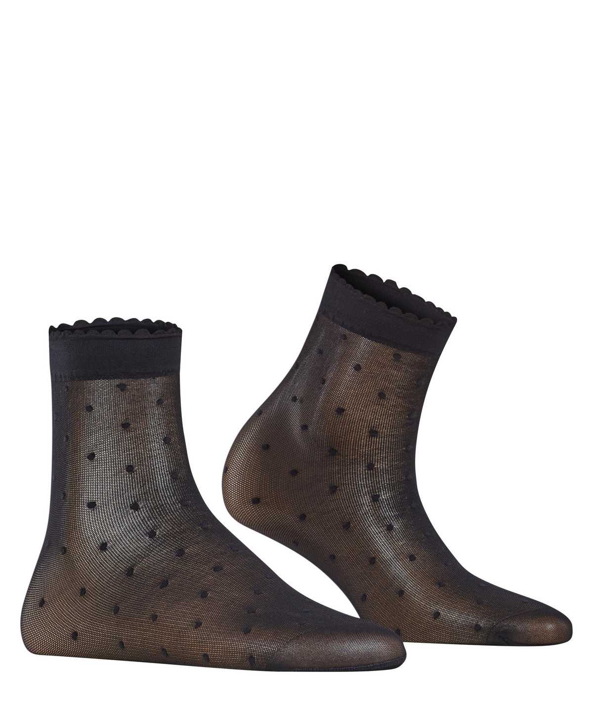 Falke Dot 15 DEN Ankle socks Socken Damen Schwarz | 8174530-FG