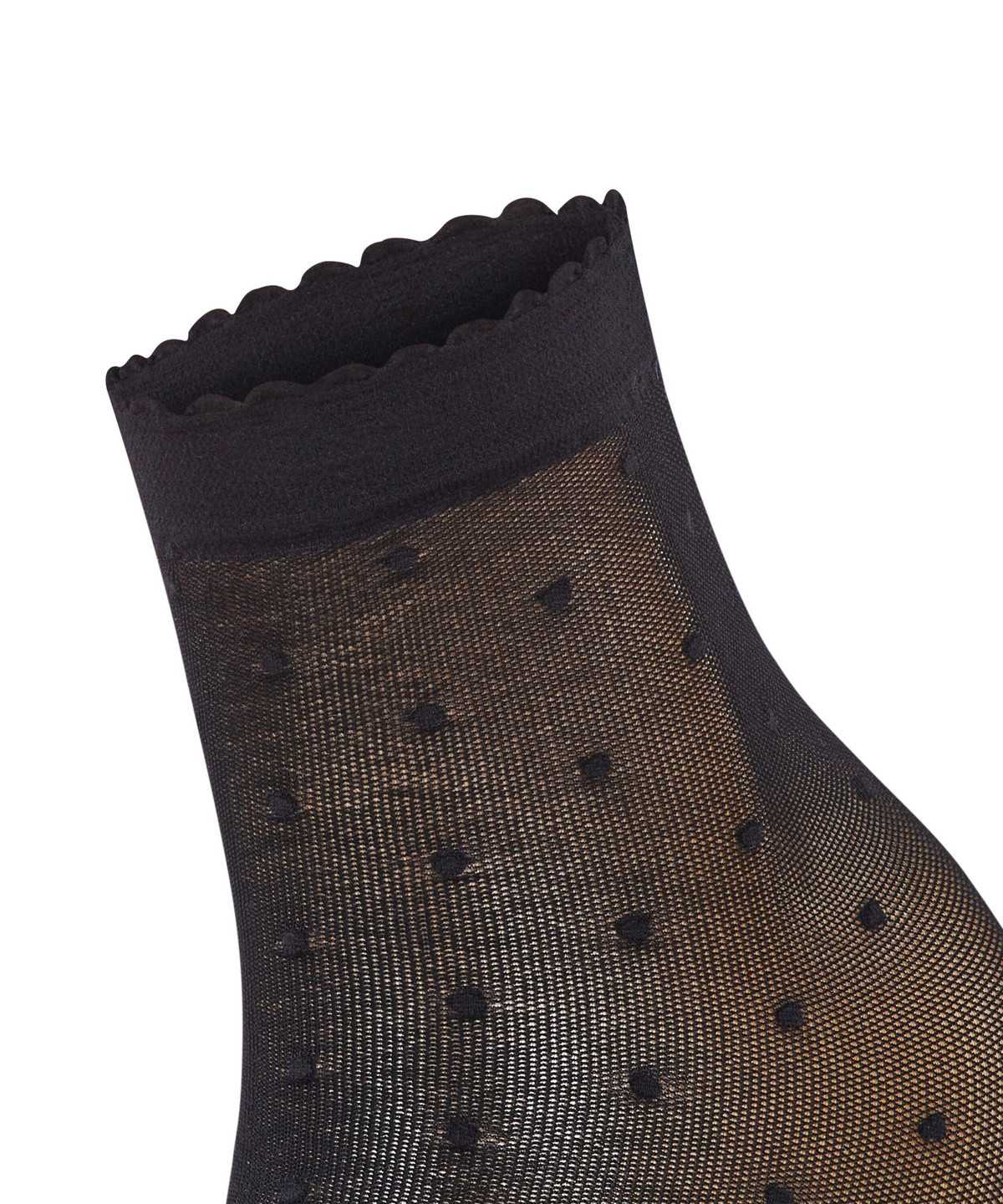 Falke Dot 15 DEN Ankle socks Socken Damen Schwarz | 8174530-FG