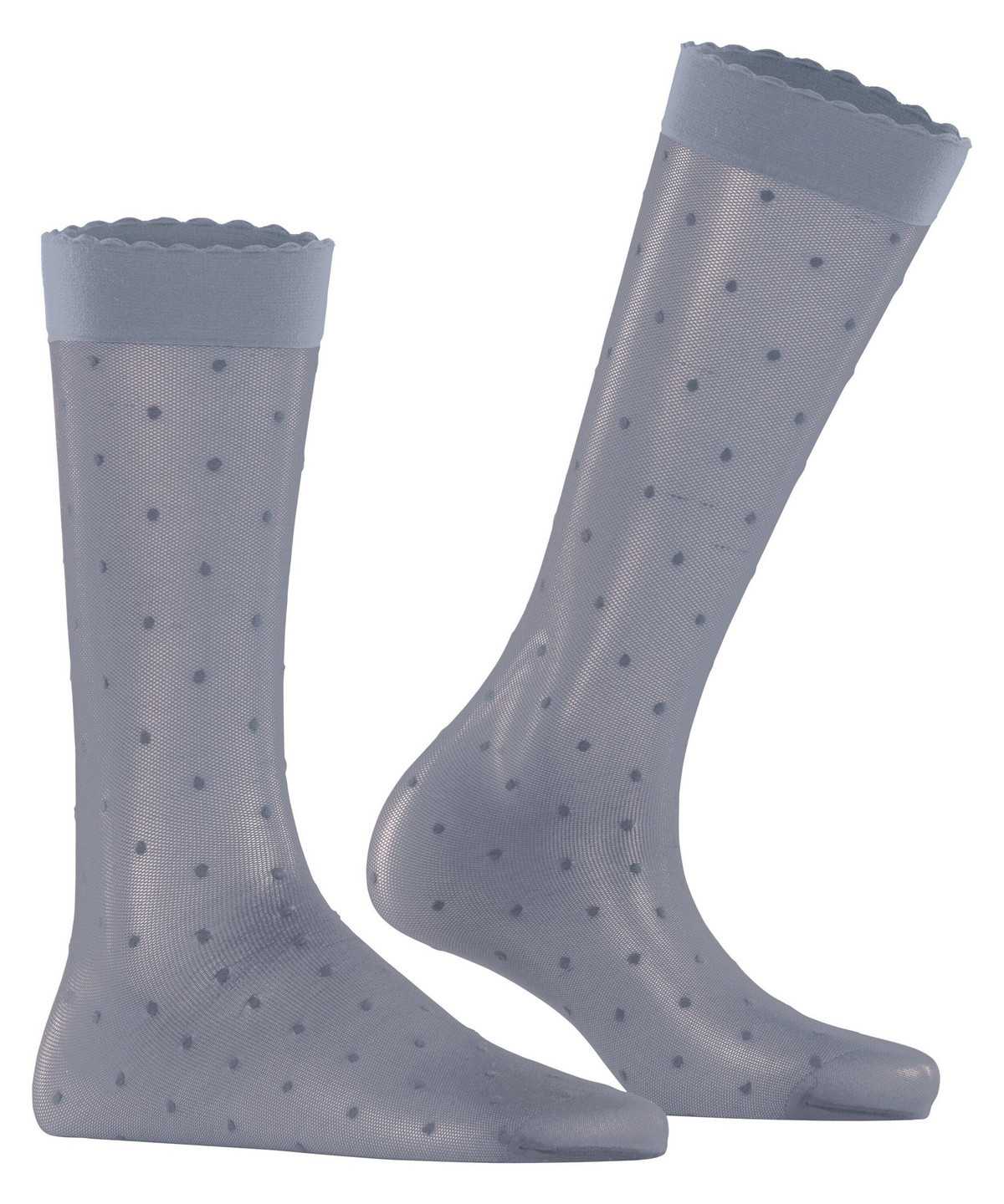 Falke Dot 15 DEN Knee-high Socks Socken Damen Grau | 3759420-LN