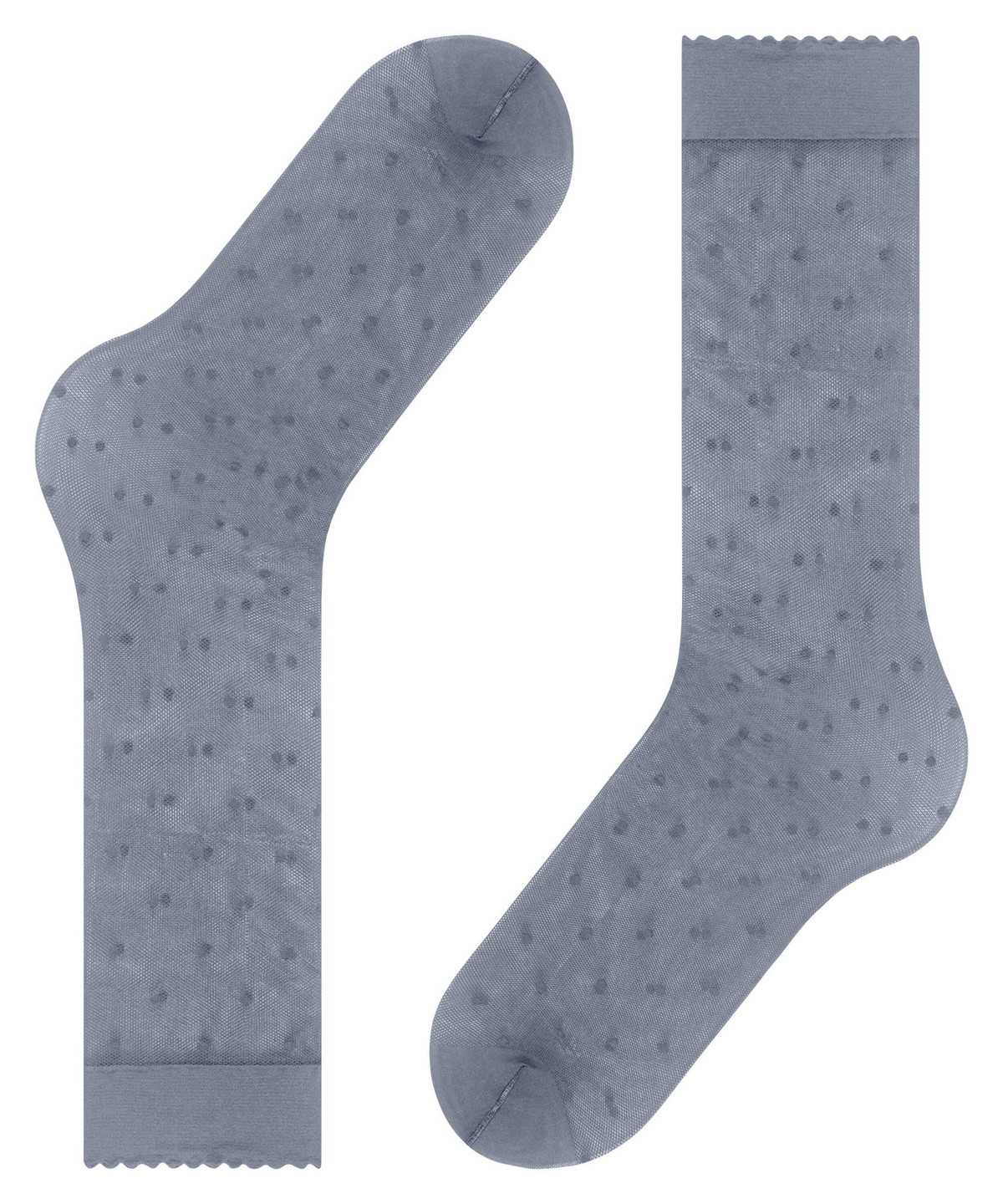 Falke Dot 15 DEN Knee-high Socks Socken Damen Grau | 3759420-LN