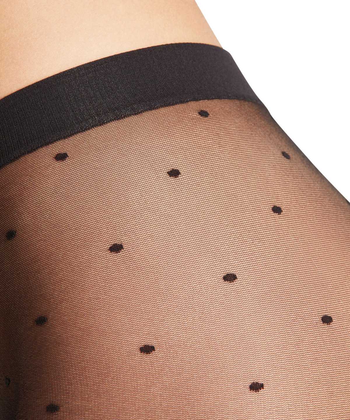 Falke Dot 15 DEN Tights Tights Damen Schwarz | 3190758-OI