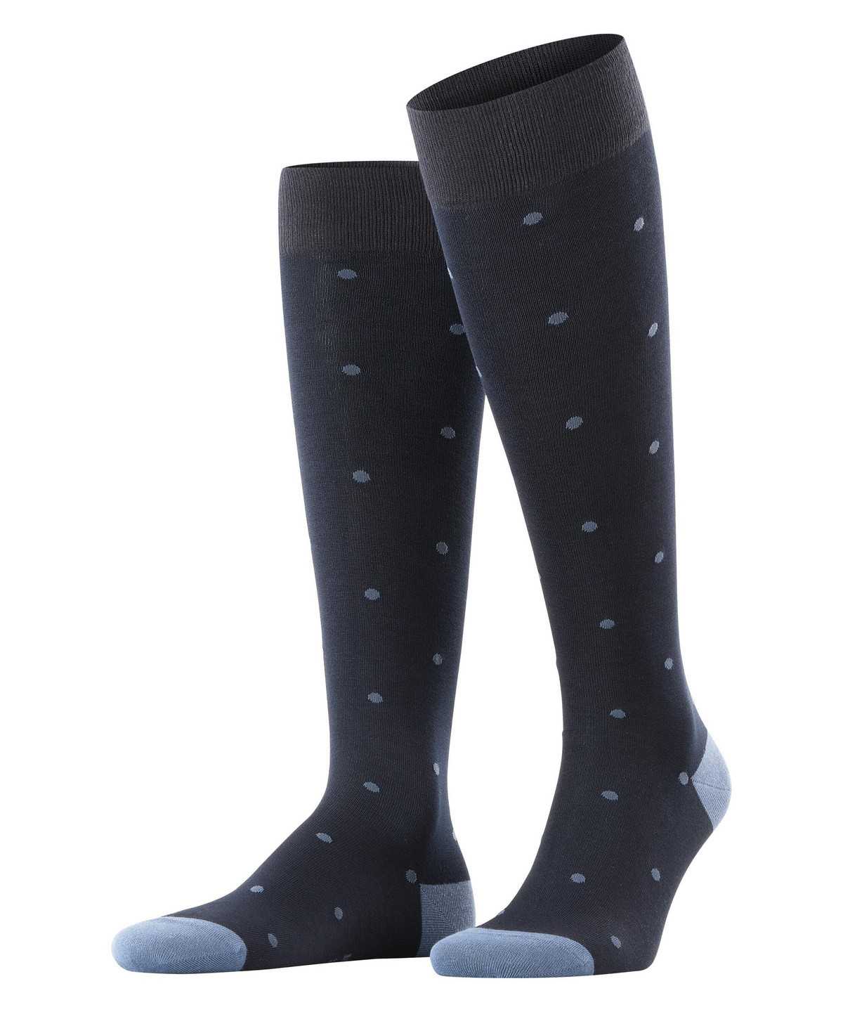 Falke Dot Knee-high Socks Socken Herren Blau | 8103524-SQ