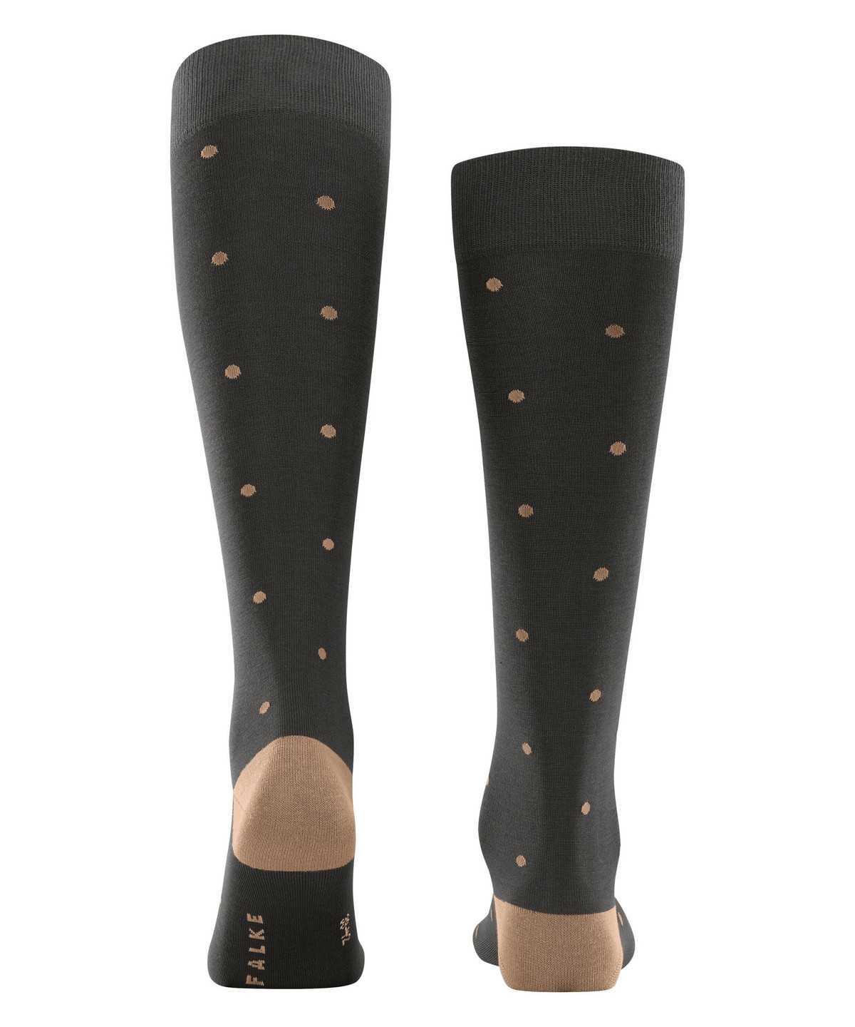 Falke Dot Knee-high Socks Socken Herren Braun | 9765342-FA