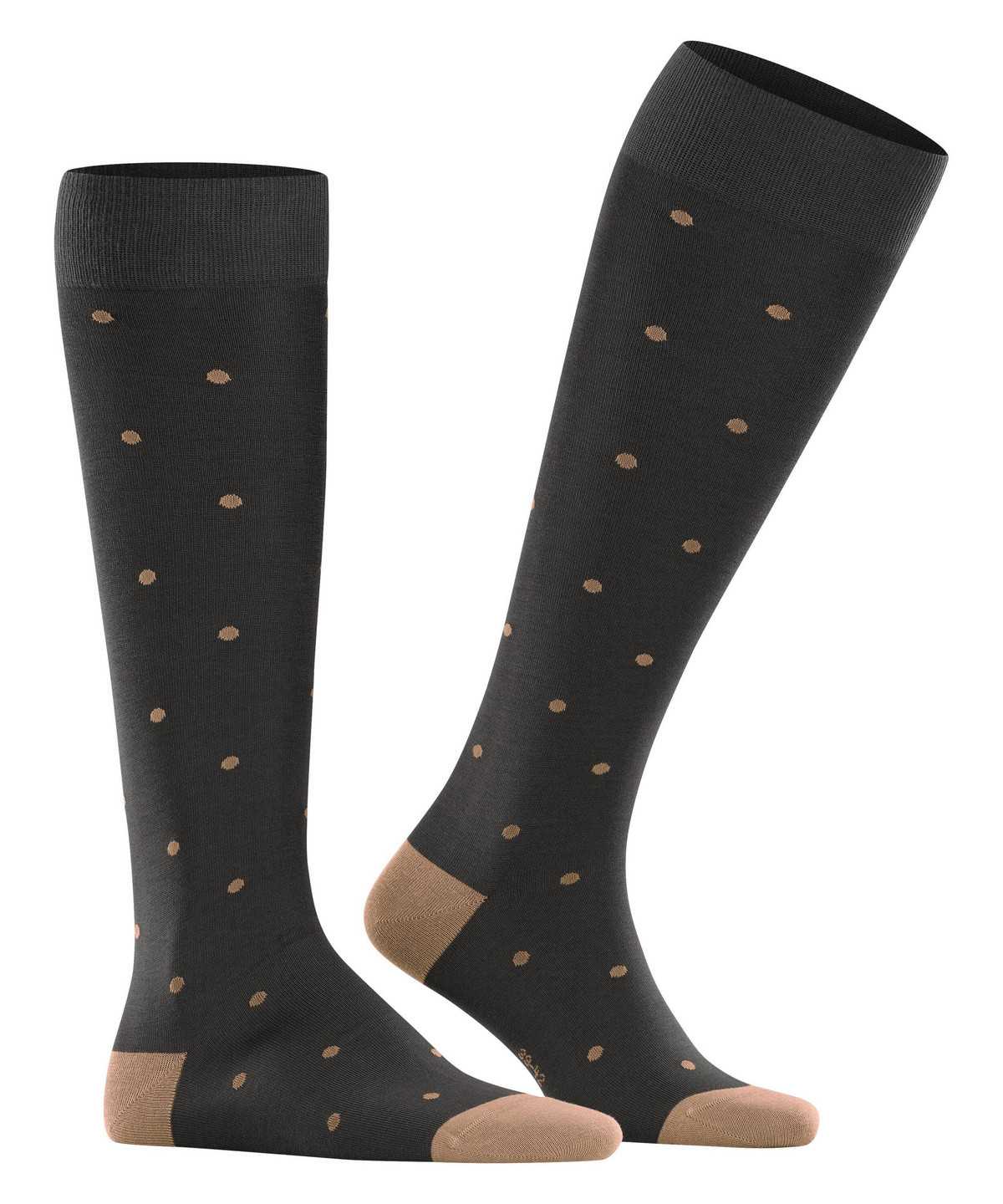 Falke Dot Knee-high Socks Socken Herren Braun | 9765342-FA