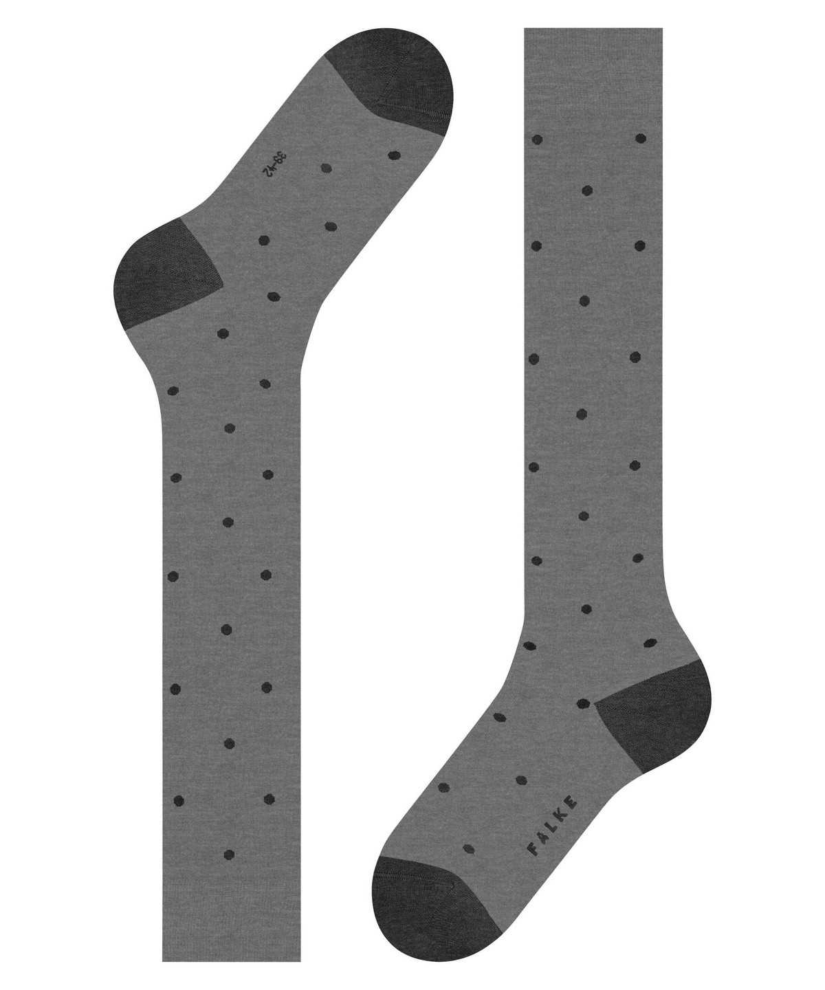 Falke Dot Knee-high Socks Socken Herren Grau | 6891204-DN