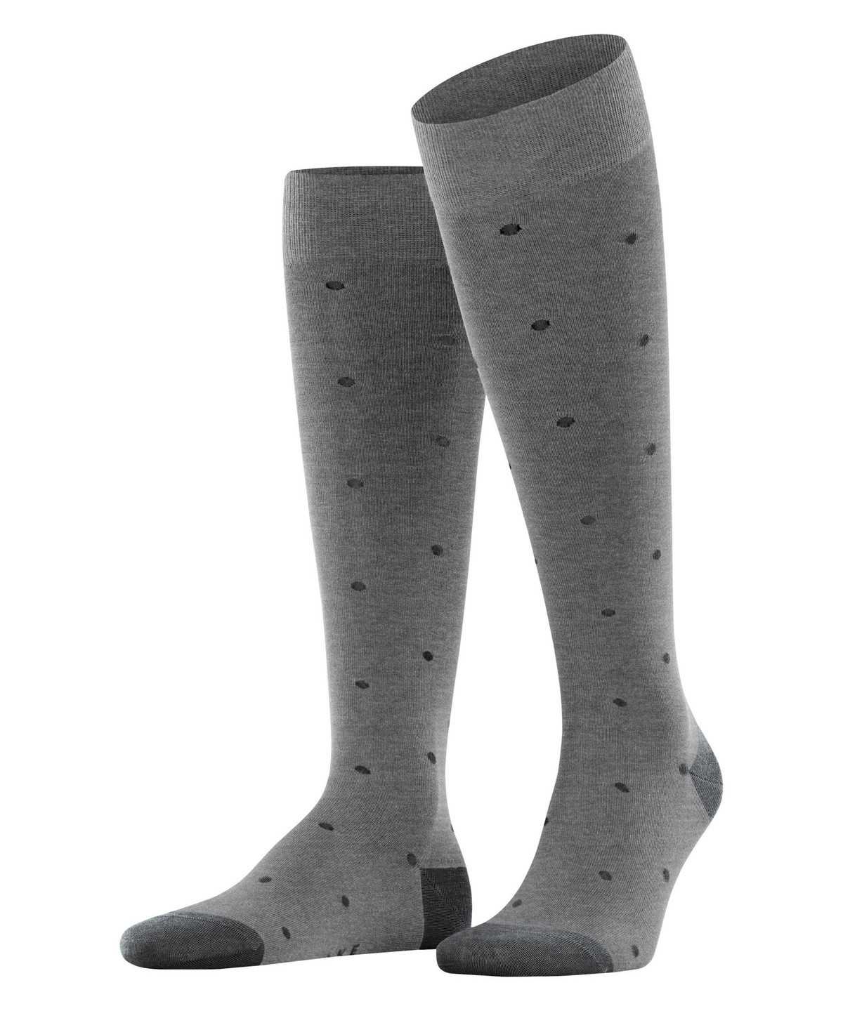 Falke Dot Knee-high Socks Socken Herren Grau | 6891204-DN