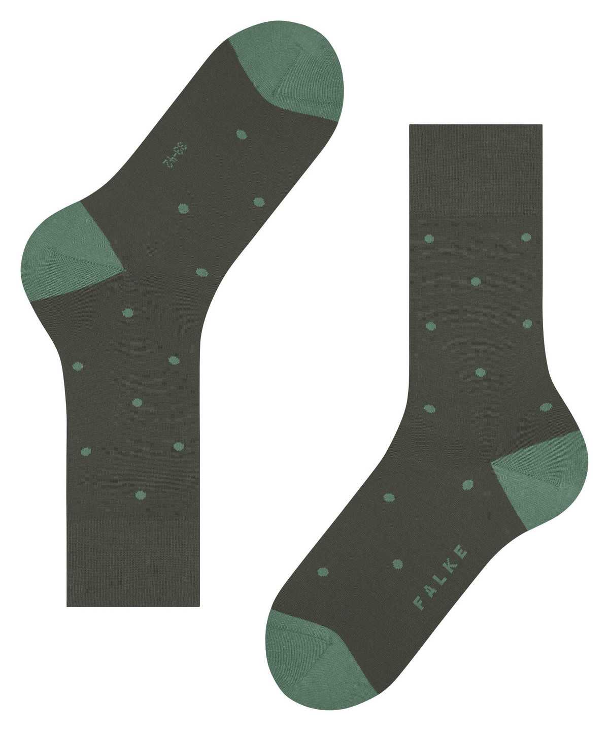 Falke Dot Socks Socken Herren Grün | 4896507-ZK