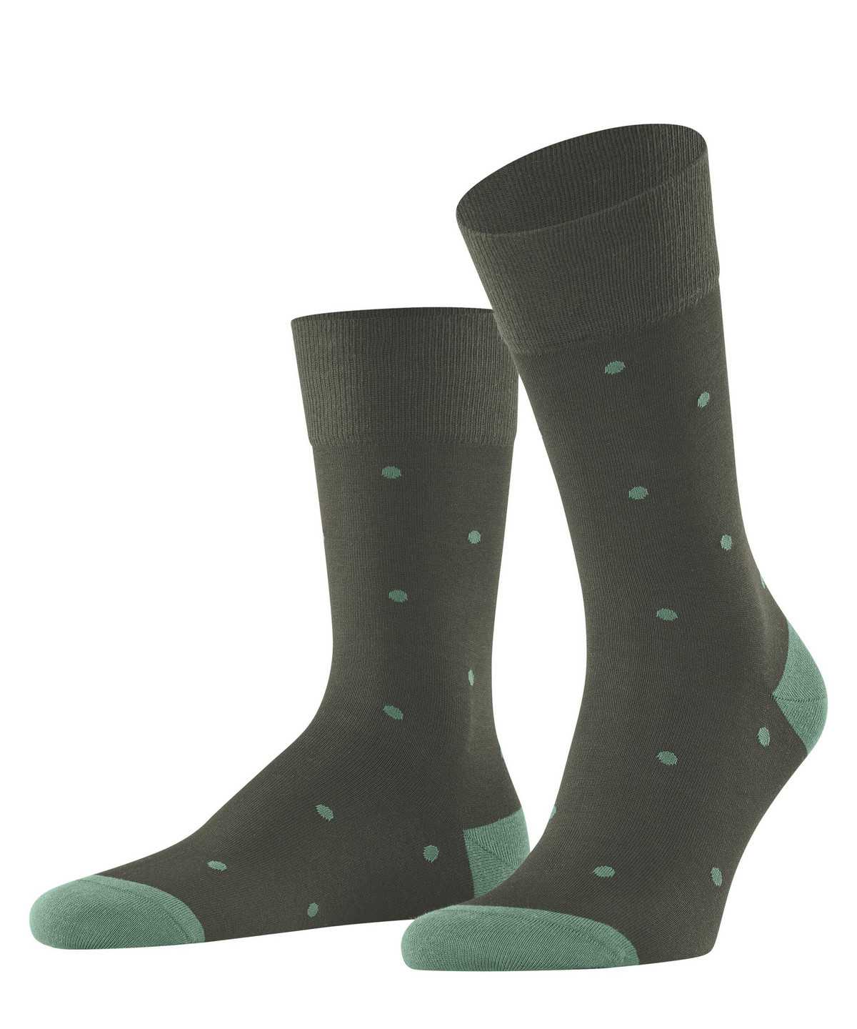 Falke Dot Socks Socken Herren Grün | 4896507-ZK