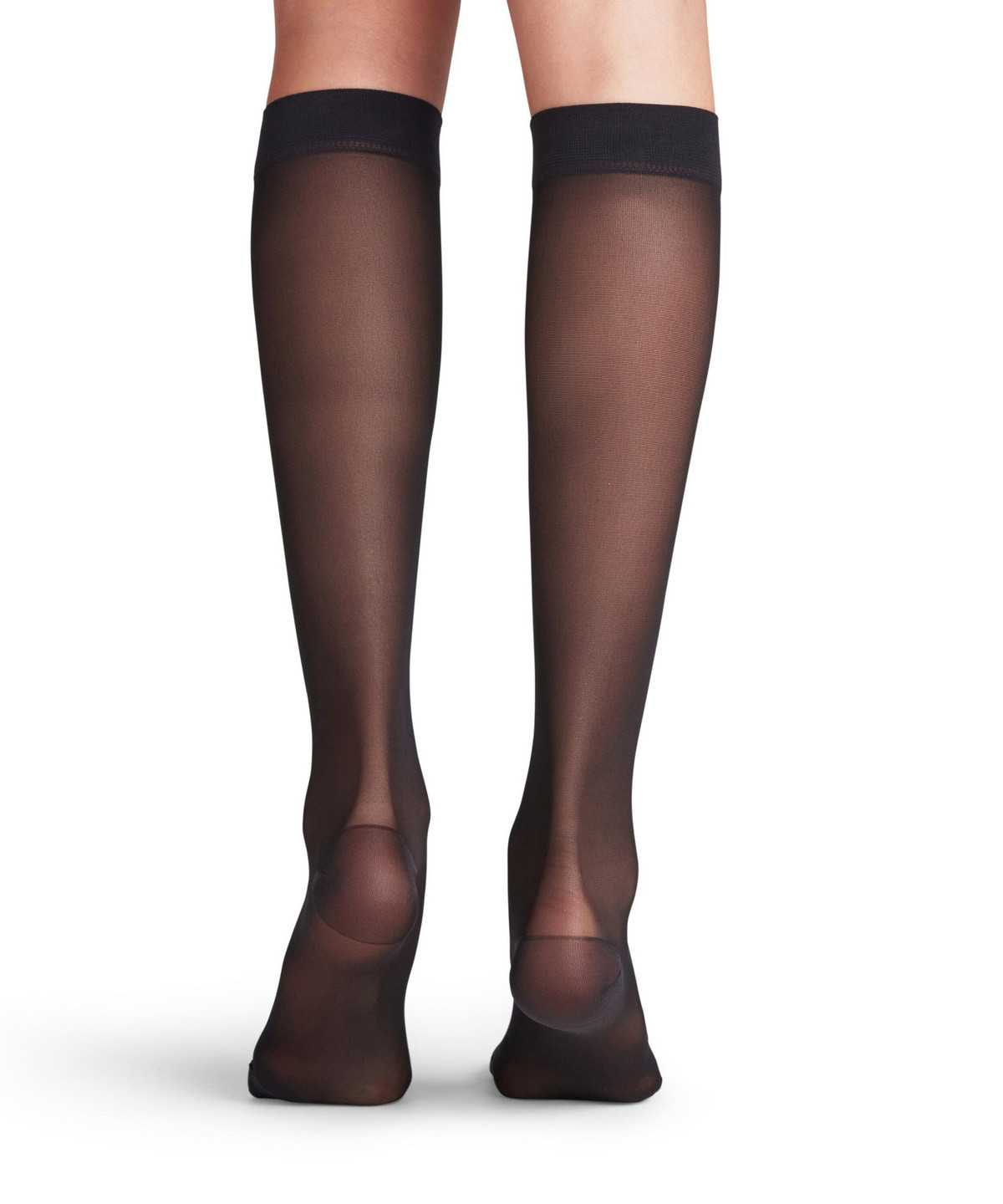 Falke Energize 30 DEN Knee-high Socks Socken Damen Schwarz | 8769053-YN