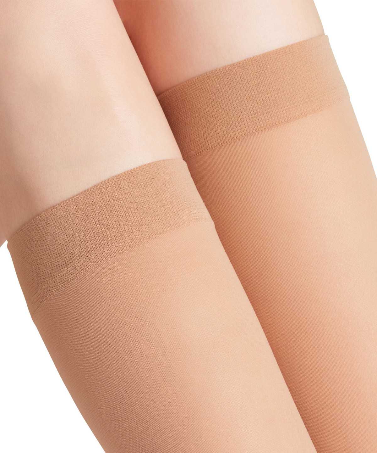 Falke Energize 30 DEN Knee-high Socks Socken Damen Beige | 0546718-JT