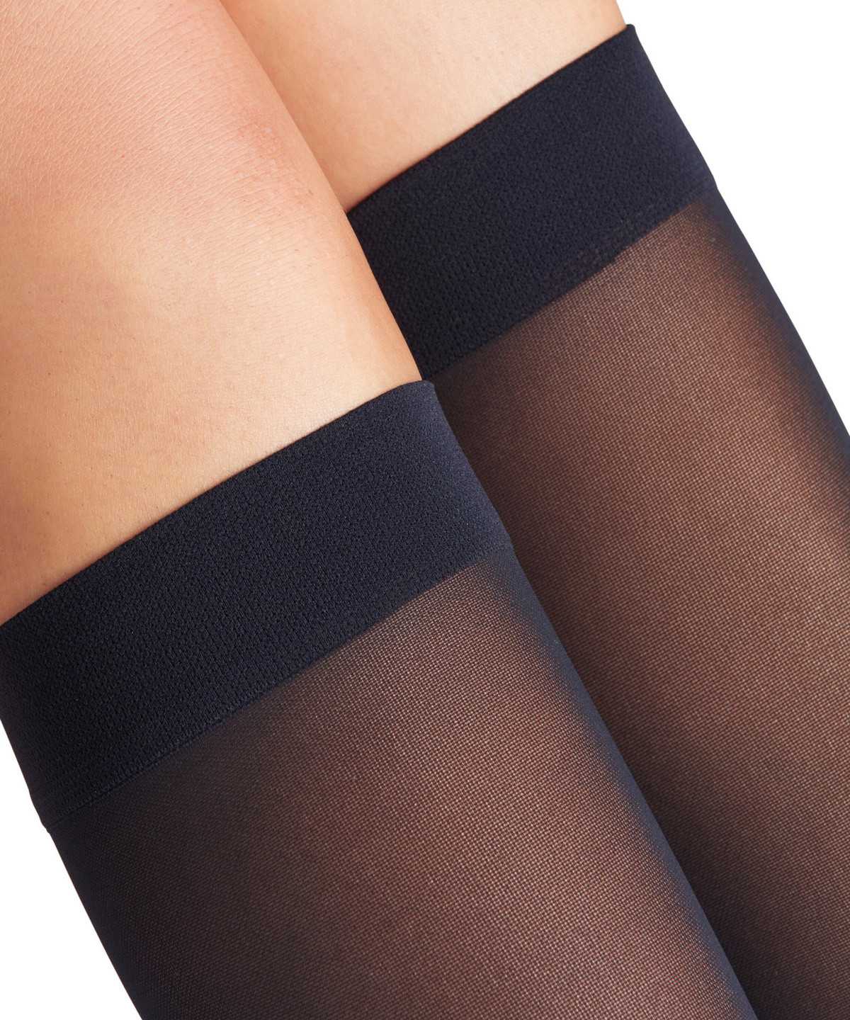 Falke Energize 30 DEN Knee-high Socks Socken Damen Blau | 5196384-AY