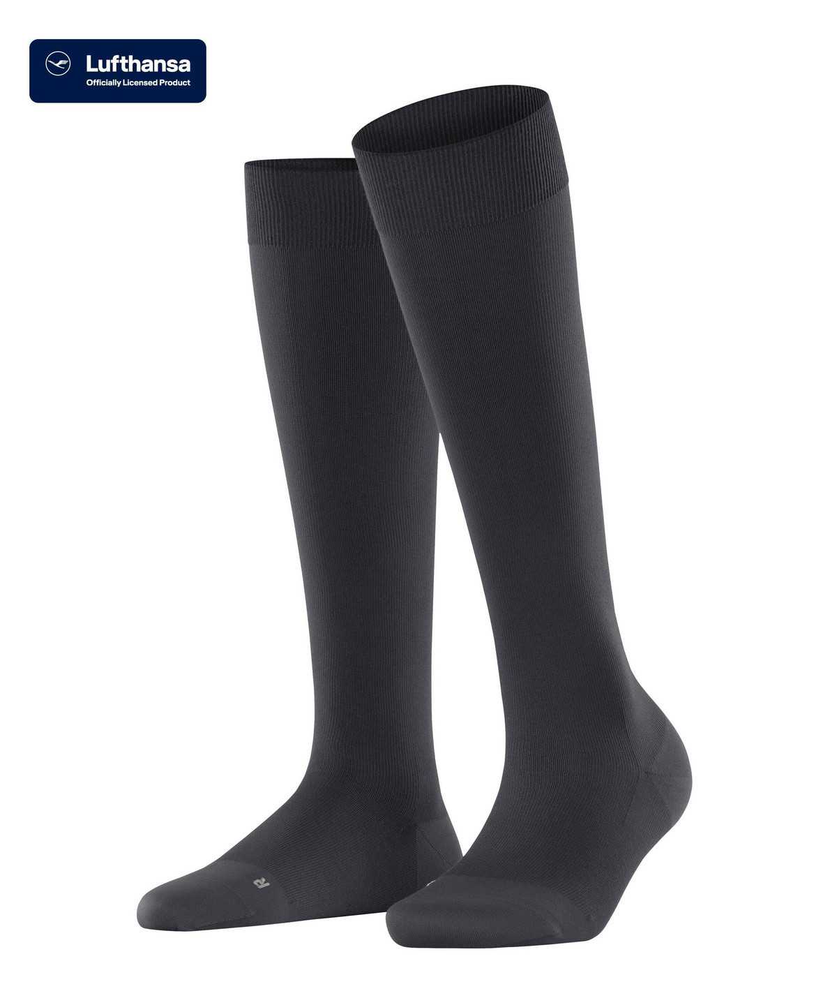 Falke Energizer Knee-high Socks Socken Damen Grau | 8762590-FZ