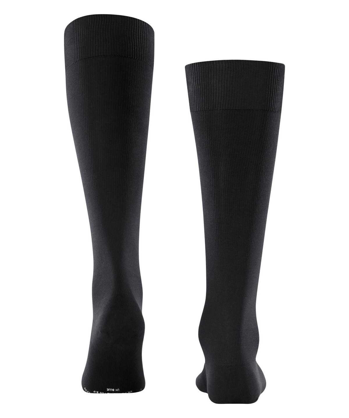 Falke Energizing Cotton Knee-high Socks Socken Herren Schwarz | 8137469-BM