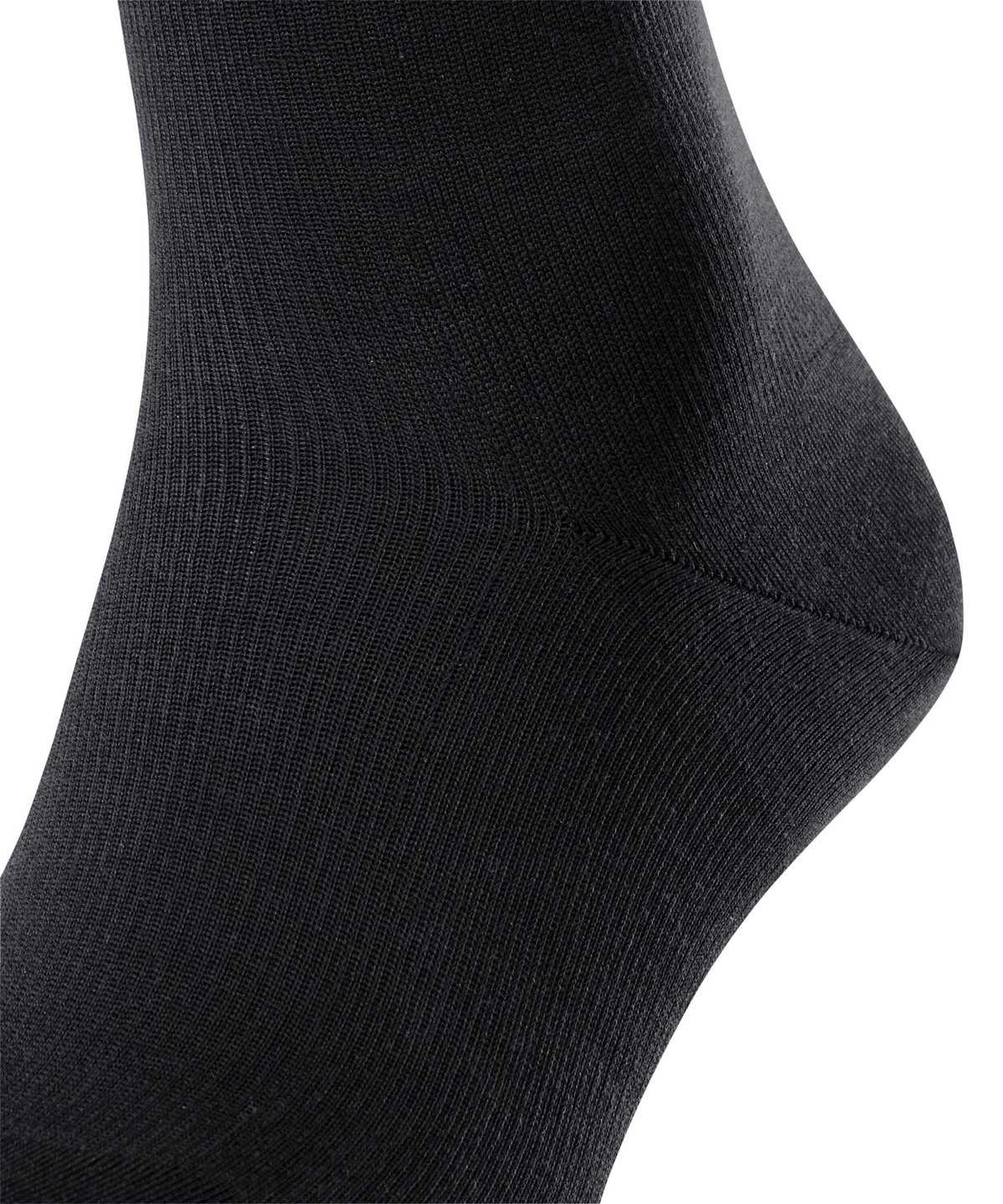 Falke Energizing Cotton Knee-high Socks Socken Herren Schwarz | 8137469-BM