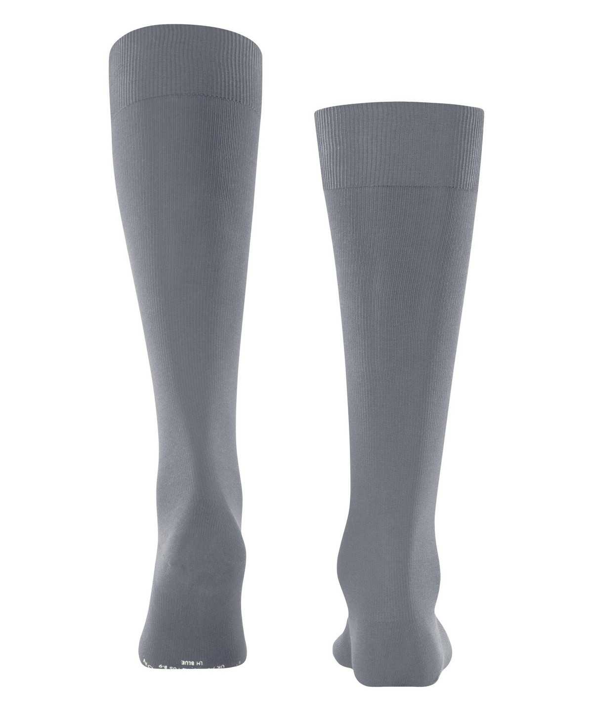 Falke Energizing Cotton Knee-high Socks Socken Herren Grau | 1274596-CN