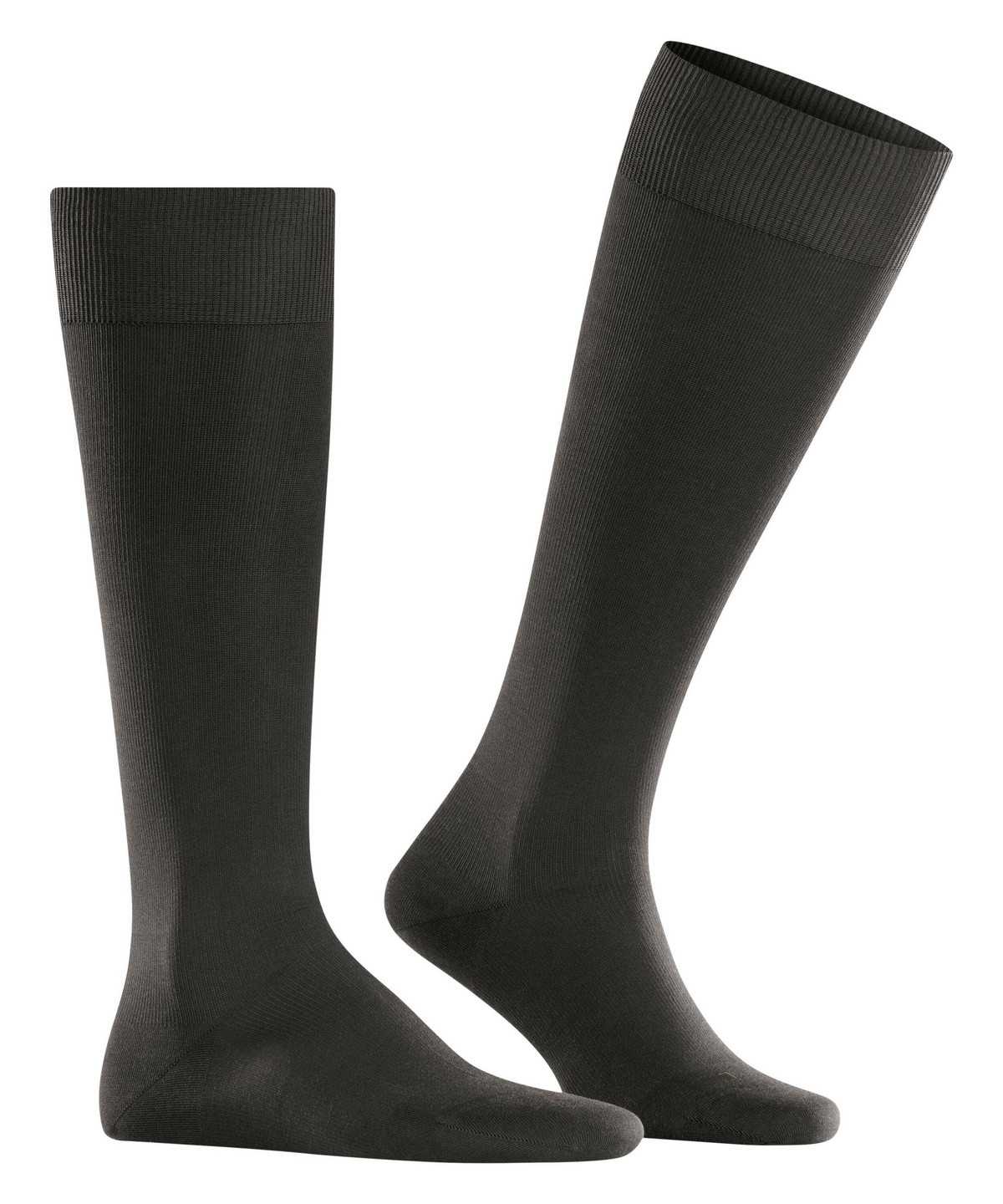 Falke Energizing Cotton Knee-high Socks Socken Herren Braun | 4650182-GD