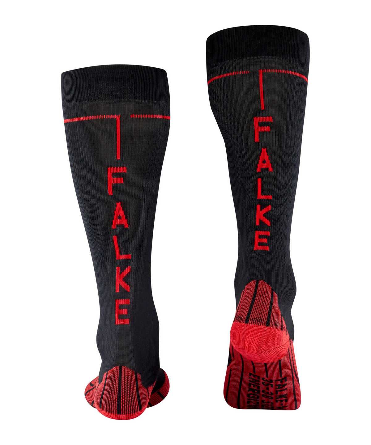 Falke Energizing Knee-high Socks Health Sports Socks Damen Schwarz | 9251603-CG