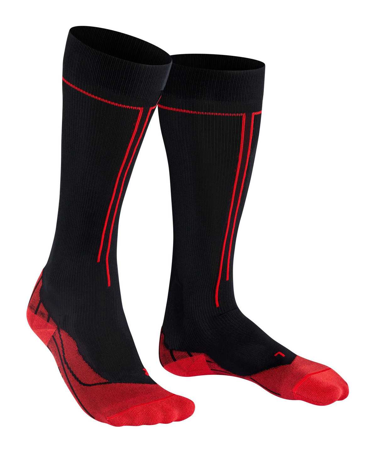 Falke Energizing Knee-high Socks Health Sports Socks Damen Schwarz | 9251603-CG