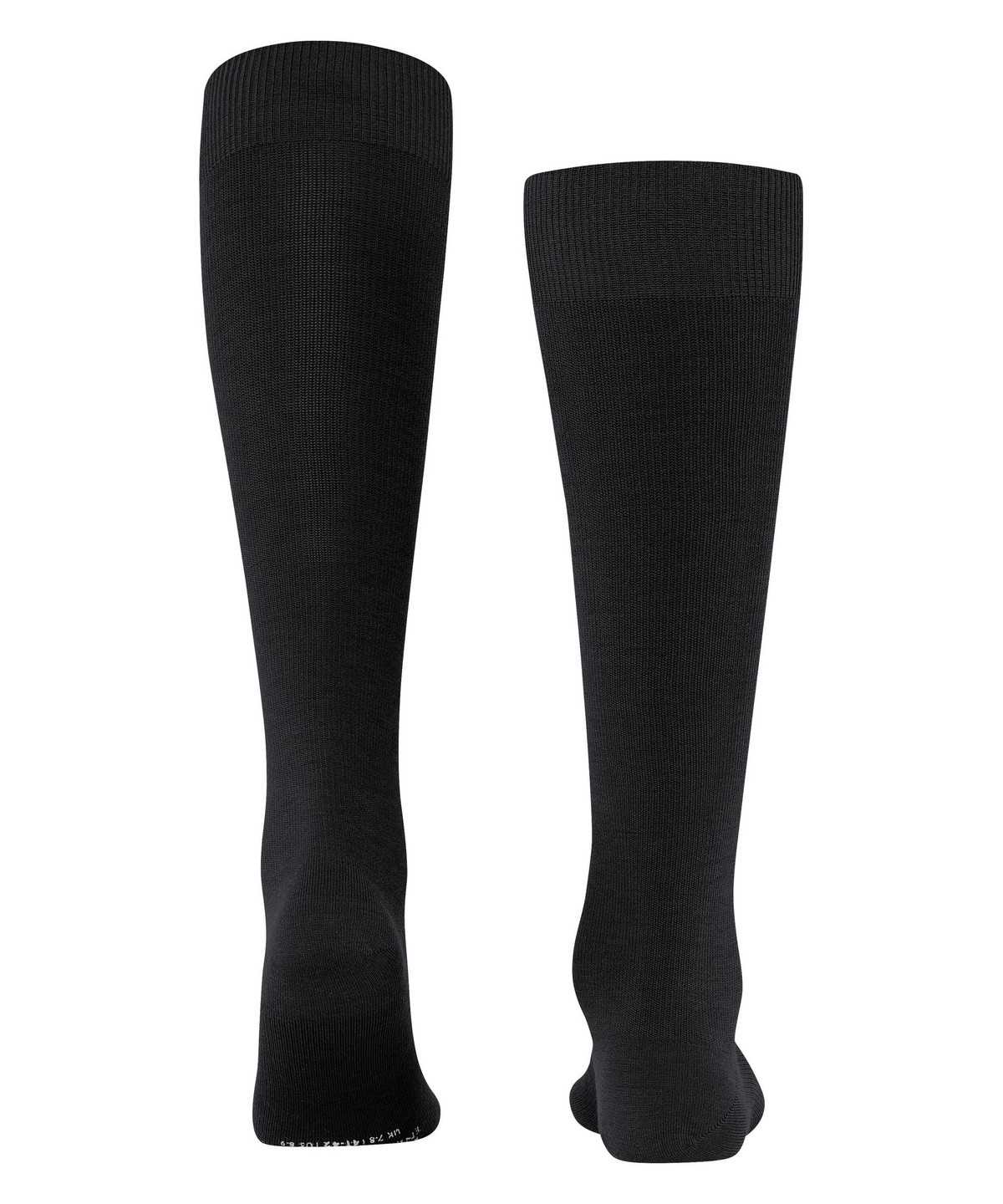 Falke Energizing Wool Knee-high Socks Socken Herren Schwarz | 9471503-DI