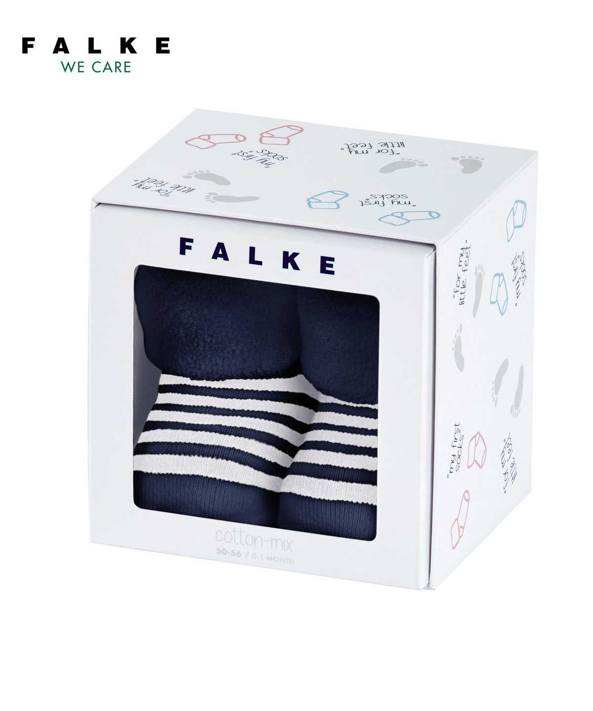 Falke Erstlingsringel Socks Socken Baby Blau | 5761430-ZE