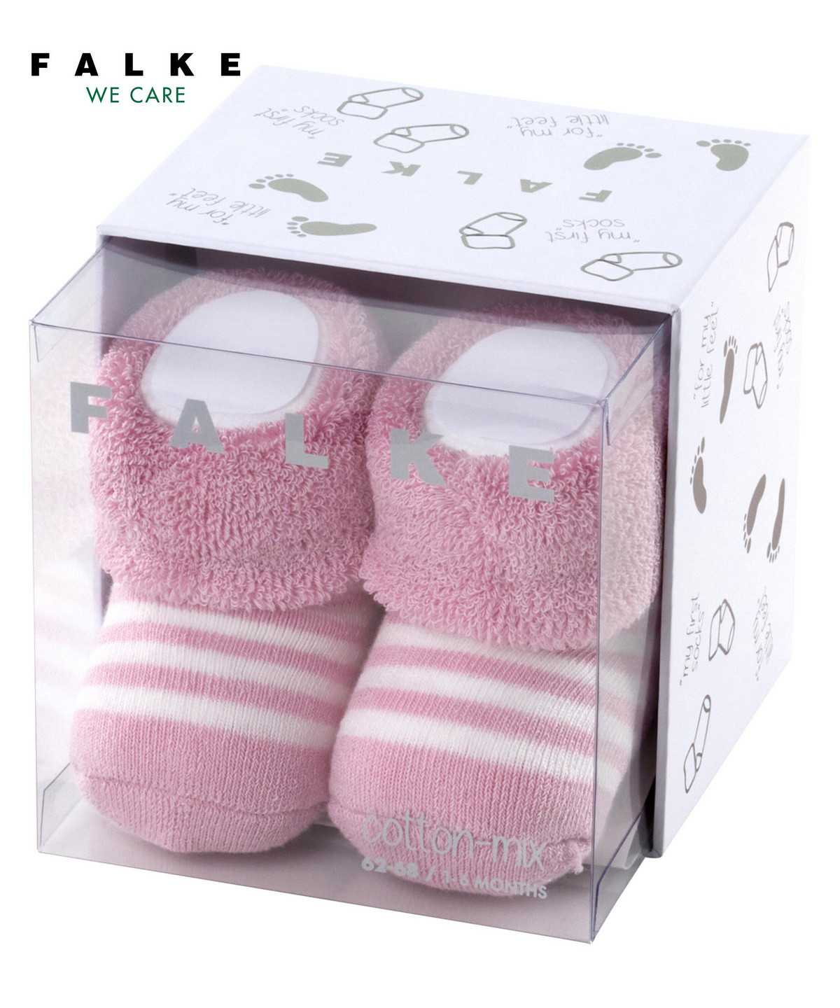 Falke Erstlingsringel Socks Socken Baby Rosa | 4105732-KH