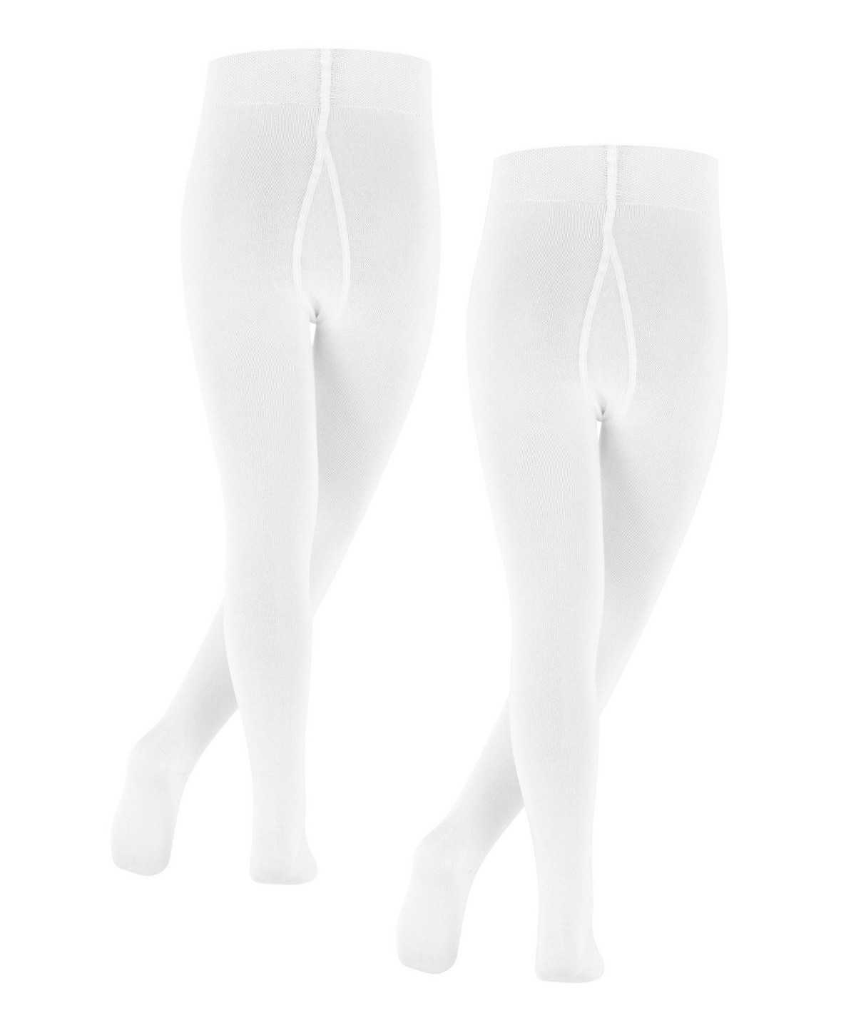 Falke Family 2-Pack Tights Tights Kinder Weiß | 3902516-YE