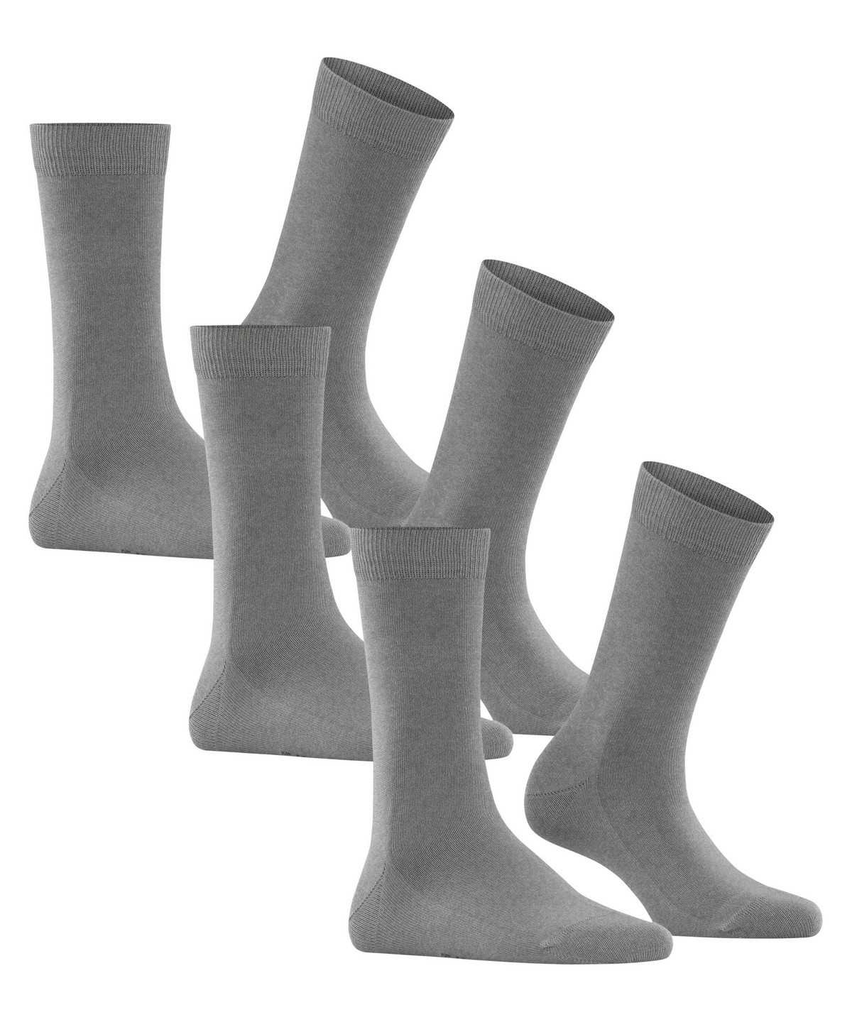 Falke Family 3-Pack Socks Socken Damen Grau | 6047253-AT