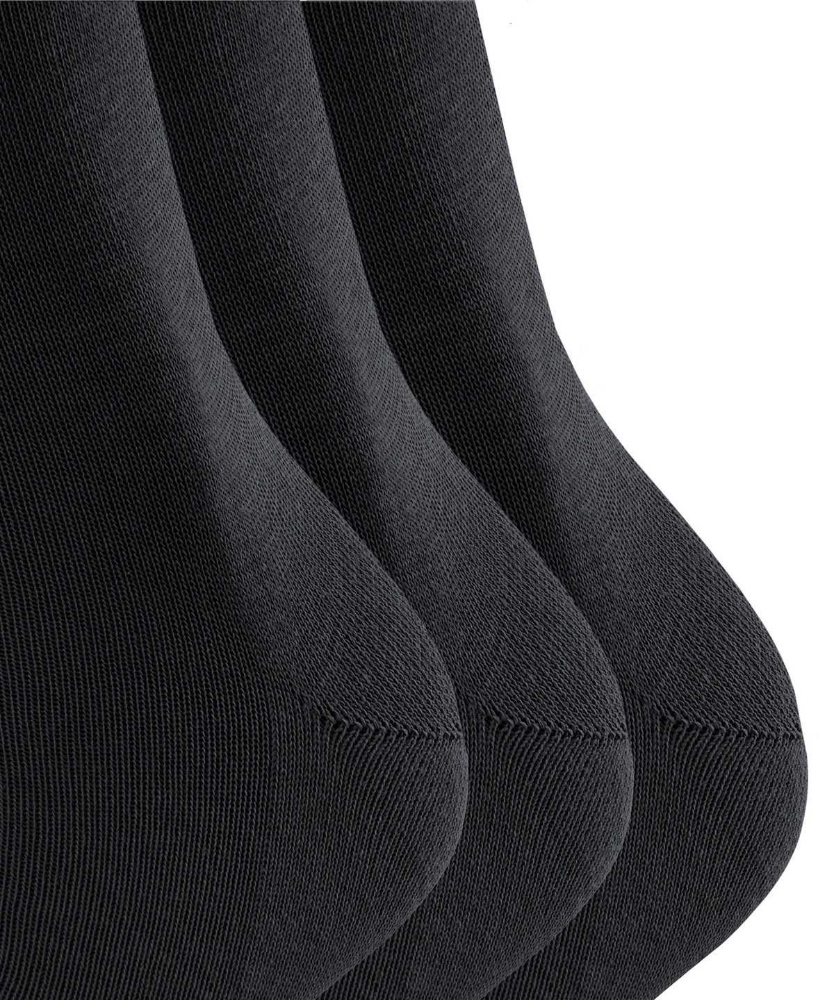 Falke Family 3-Pack Socks Socken Damen Schwarz | 9026845-VE