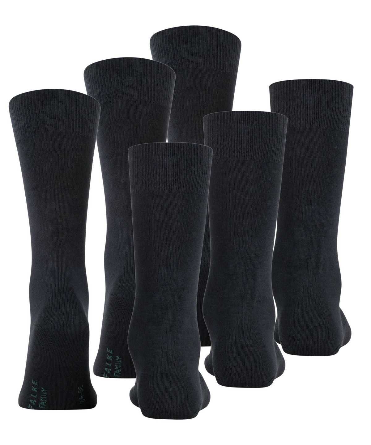 Falke Family 3-Pack Socks Socken Herren Blau | 2803596-YI