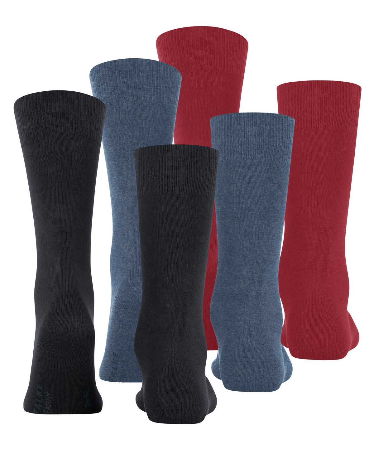 Falke Family 3-Pack Socks Socken Herren Multicolored | 5213896-LU