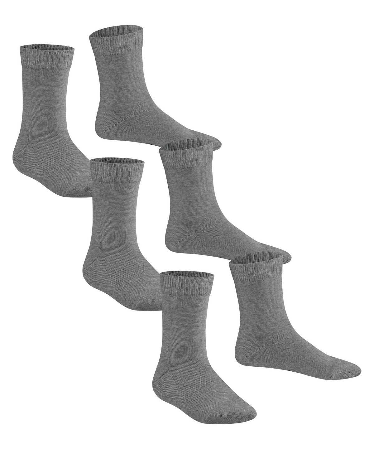 Falke Family 3-Pack Socks Socken Kinder Grau | 6518340-BP