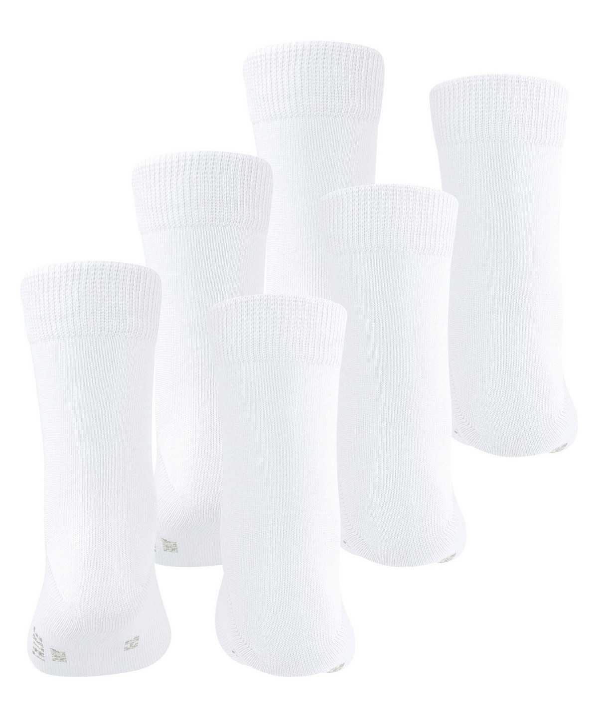 Falke Family 3-Pack Socks Socken Kinder Weiß | 8930614-HU