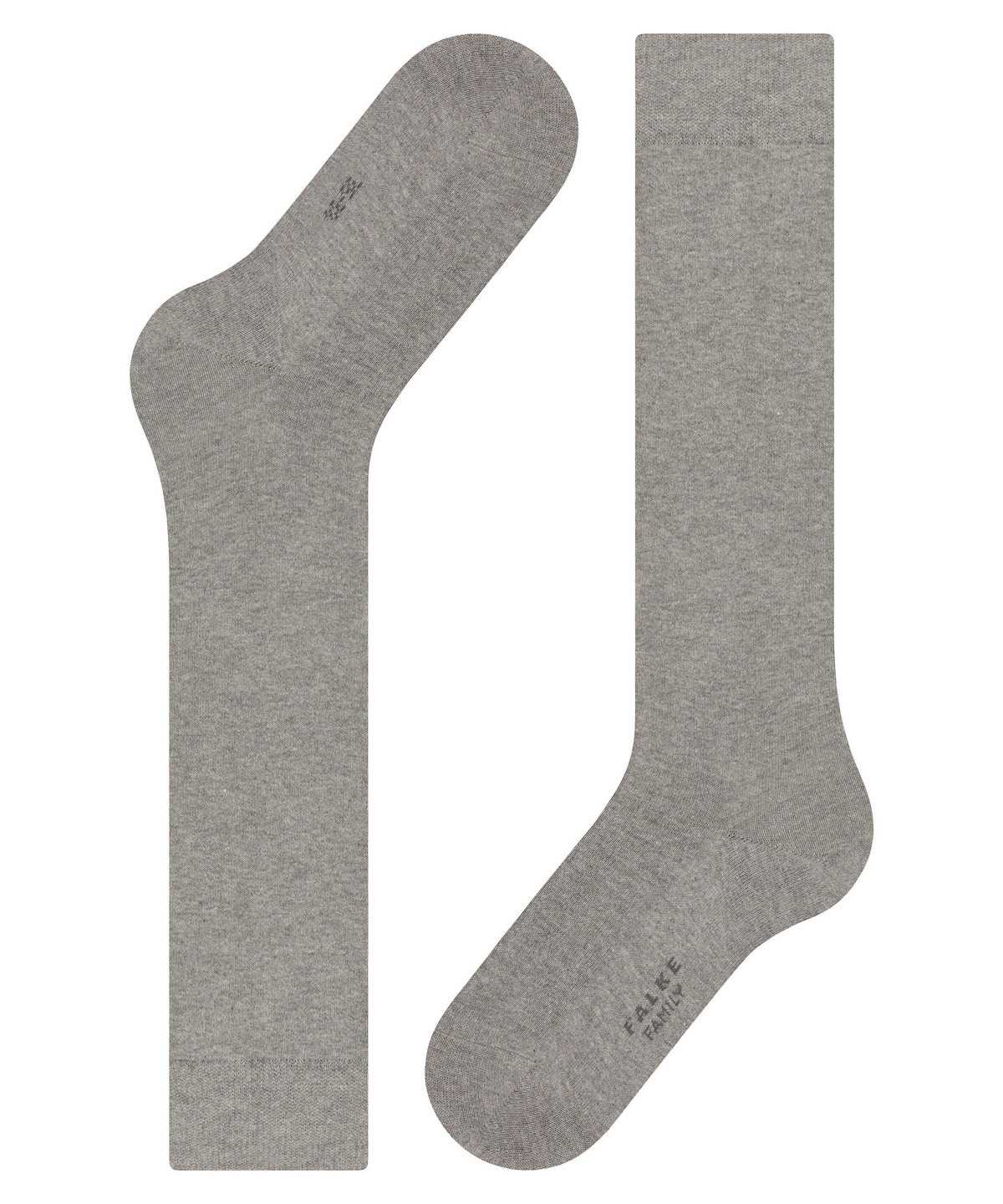 Falke Family Knee-high Socks Socken Damen Grau | 7423186-UE