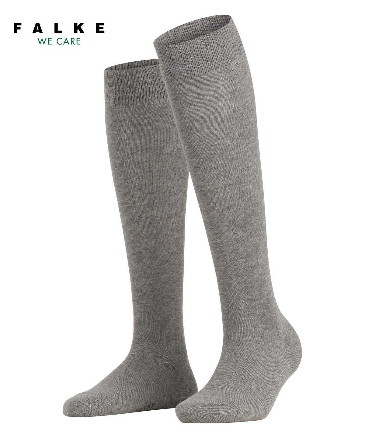 Falke Family Knee-high Socks Socken Damen Grau | 7423186-UE