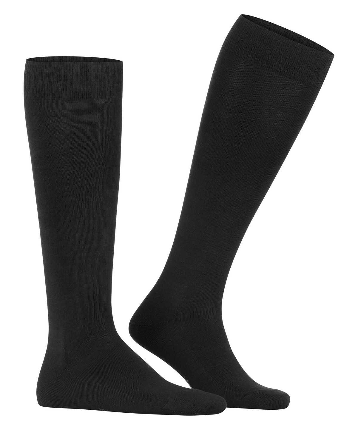 Falke Family Knee-high Socks Socken Herren Schwarz | 8125074-BF