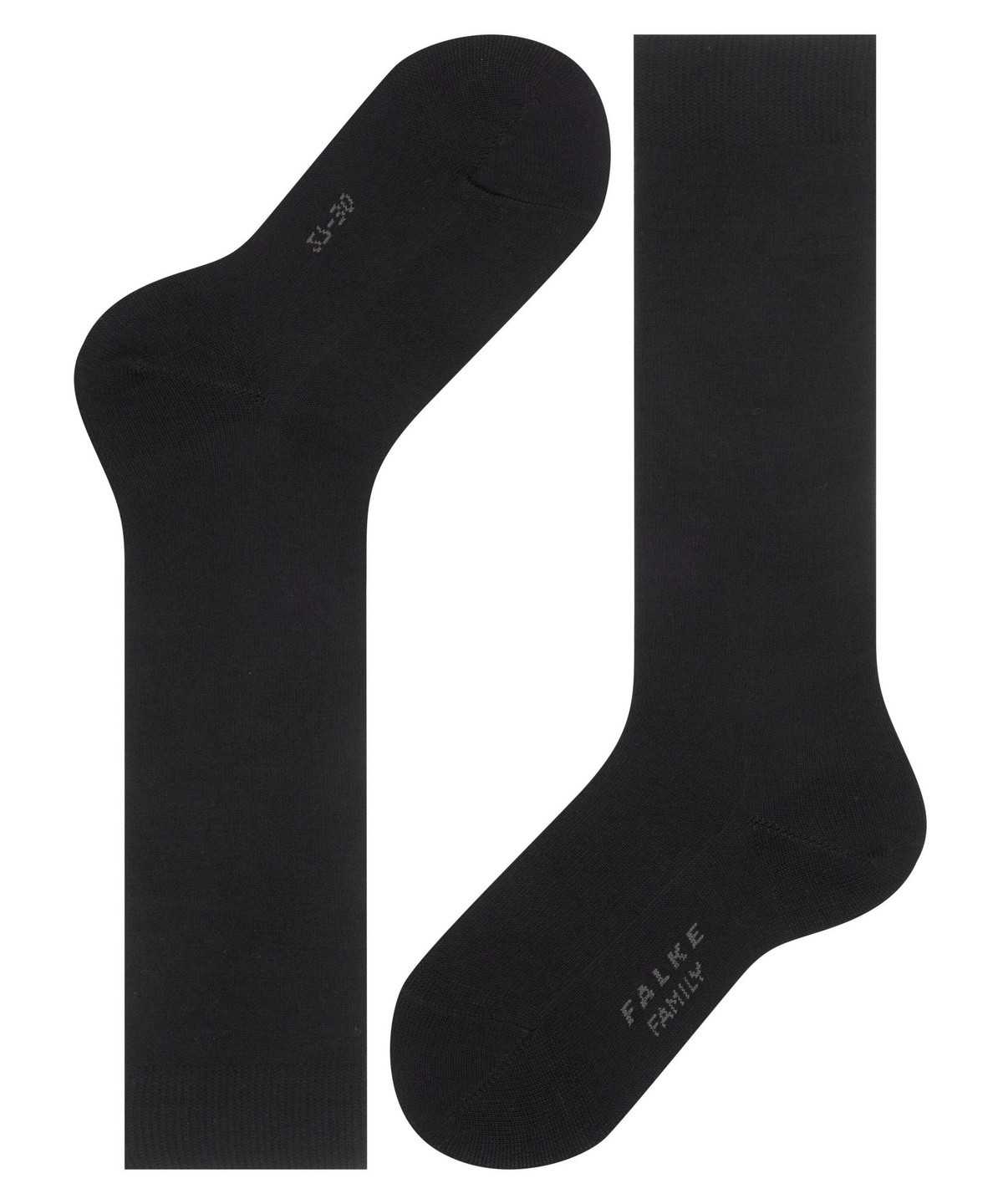 Falke Family Knee-high Socks Socken Kinder Schwarz | 6794082-IV