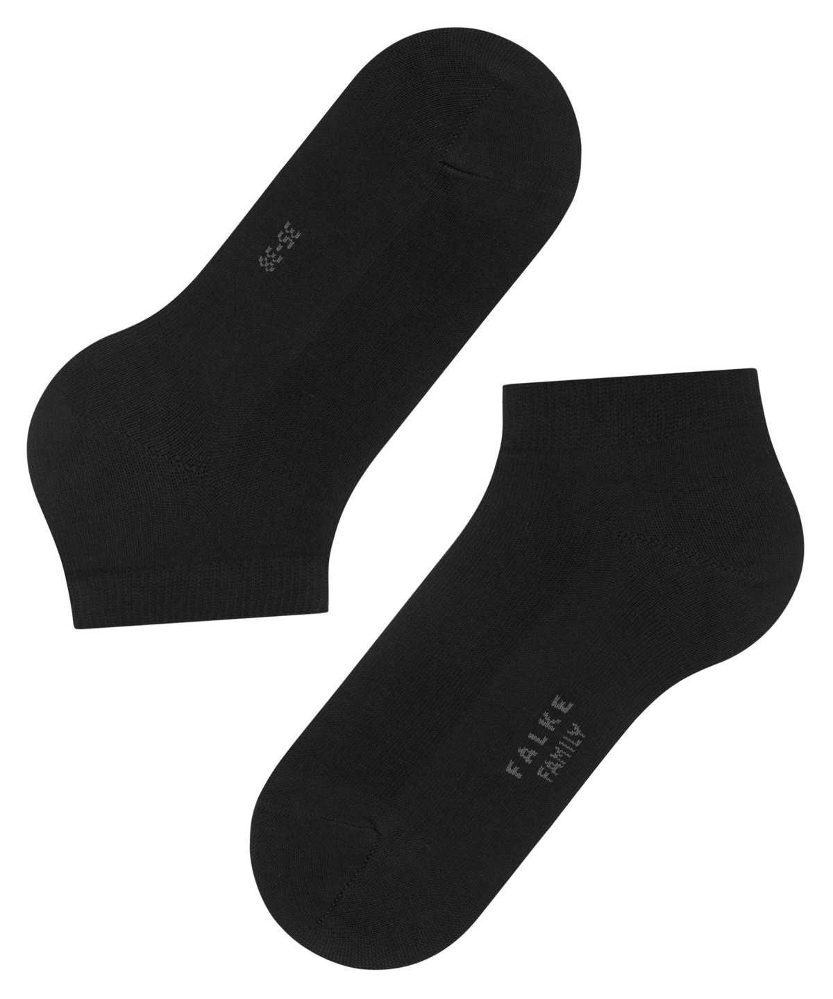 Falke Family Sneaker socks Socken Damen Schwarz | 5987426-HA