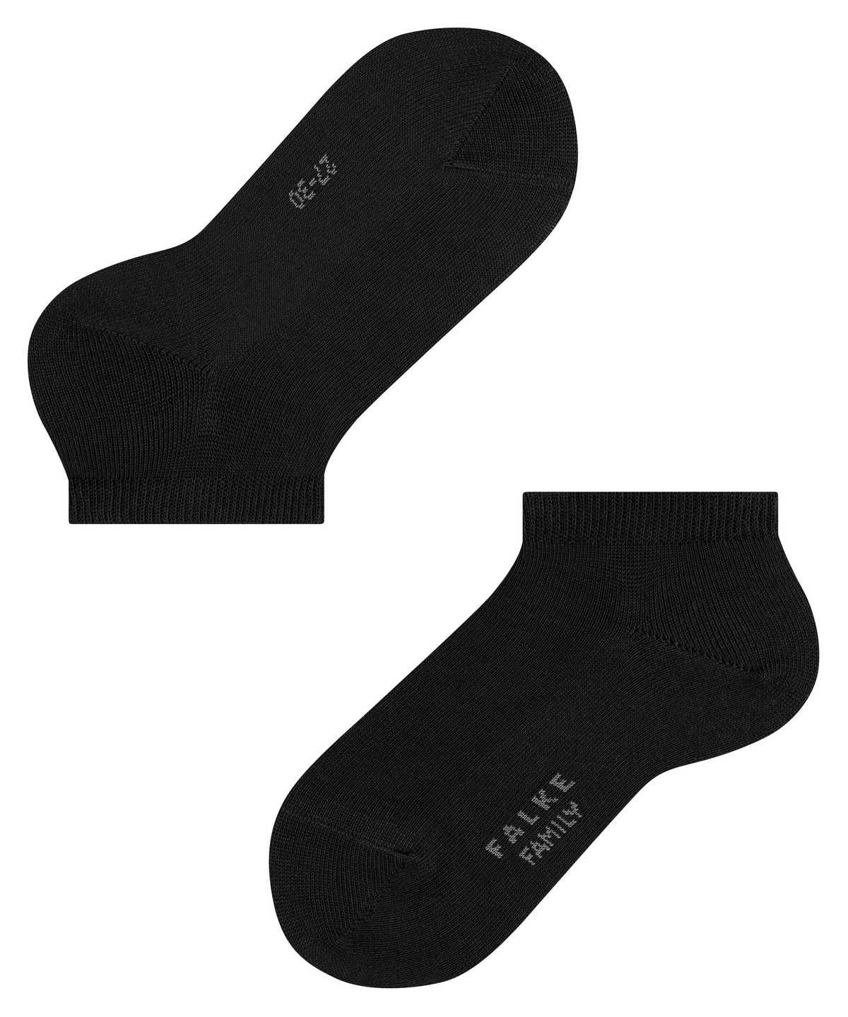 Falke Family Sneaker socks Socken Kinder Schwarz | 9785462-LT