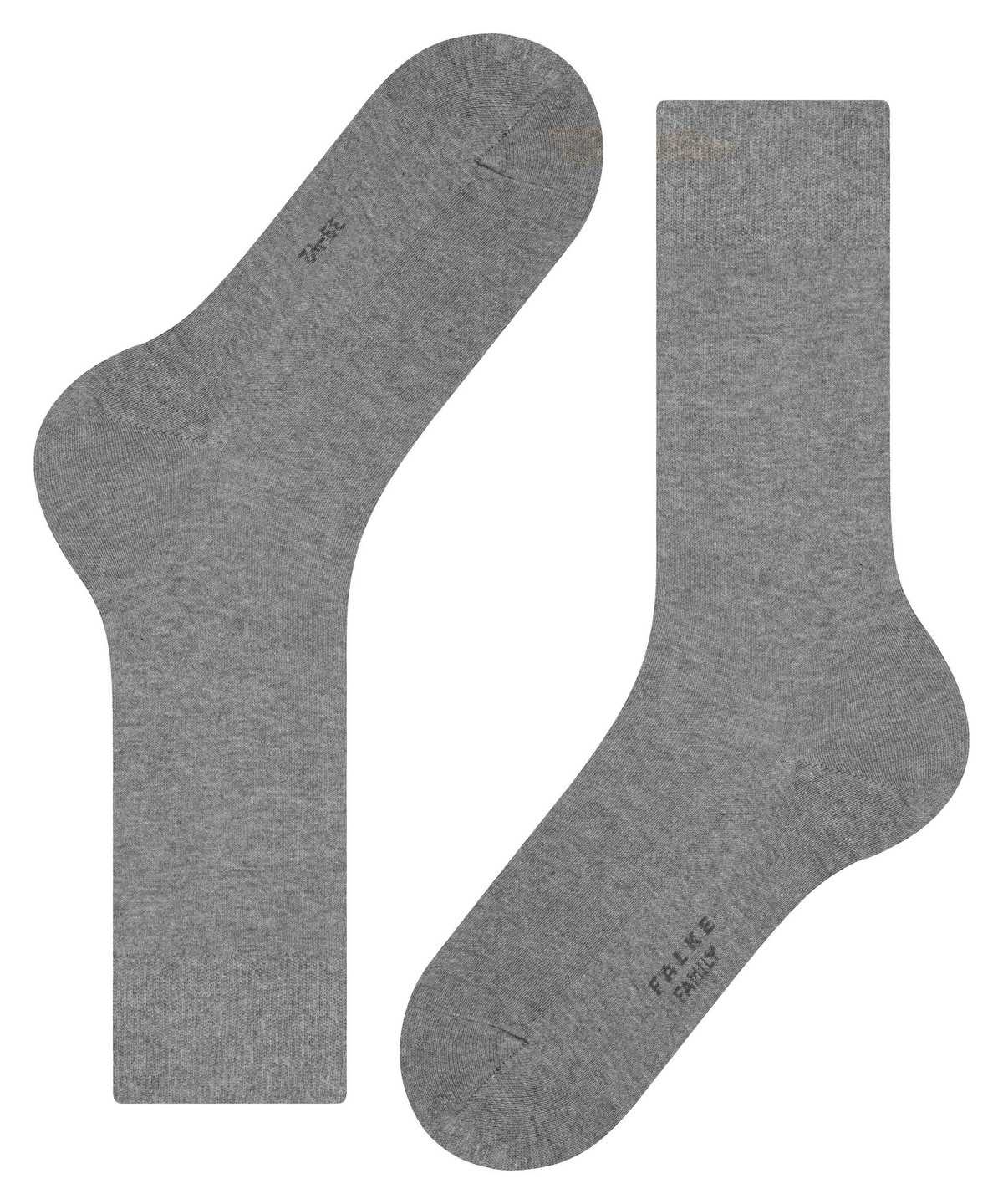 Falke Family Socks Socken Herren Grau | 9480236-IN