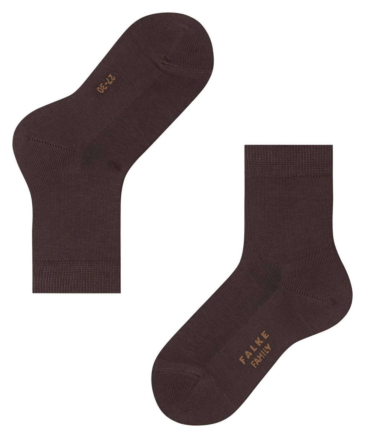 Falke Family Socks Socken Kinder Braun | 9503718-GN